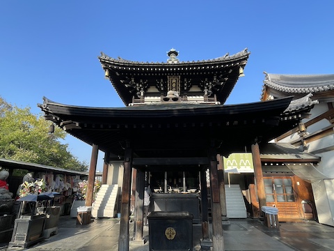 一心寺の風景