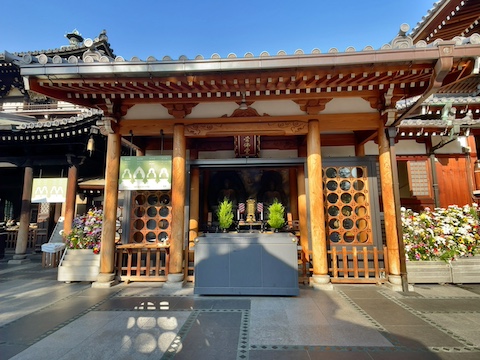 一心寺の風景
