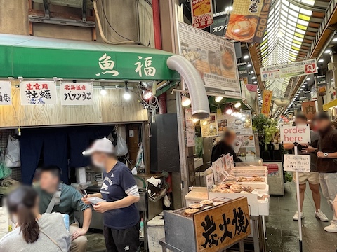 黒門市場の風景