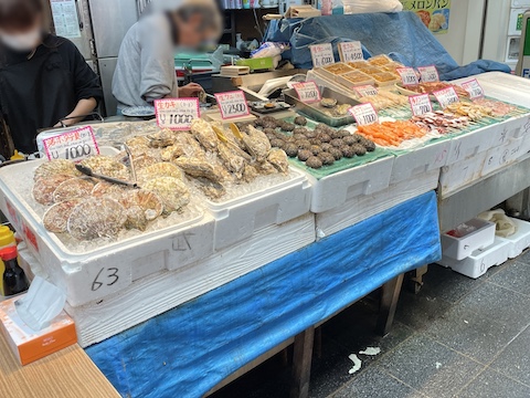 黒門市場の風景