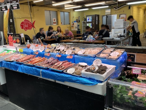 黒門市場の風景