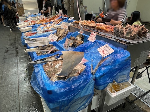 黒門市場の風景