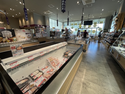 壇之浦パーキングエリアの風景