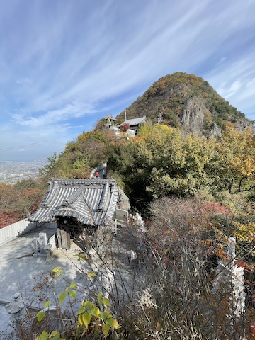 出釈迦寺の風景