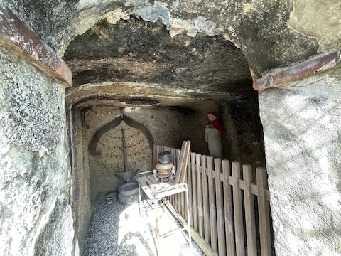 出釈迦寺の風景