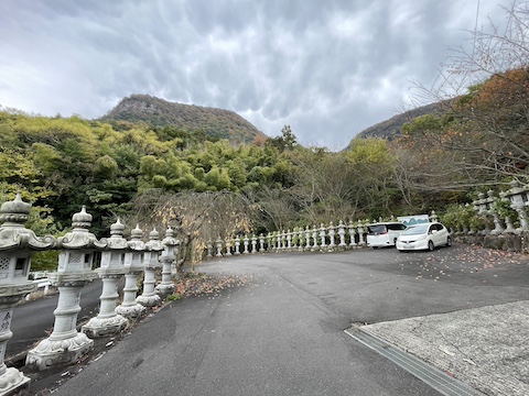 出釈迦寺の風景