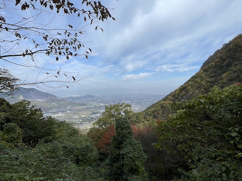 出釈迦寺の風景