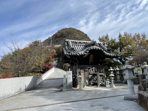 出釈迦寺の風景