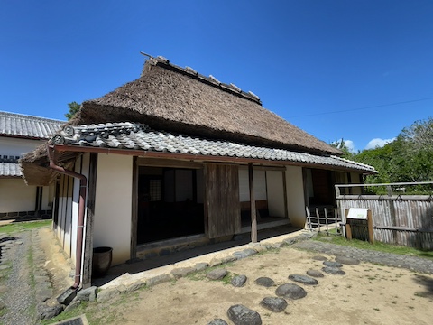 岩崎弥太郎生家の風景