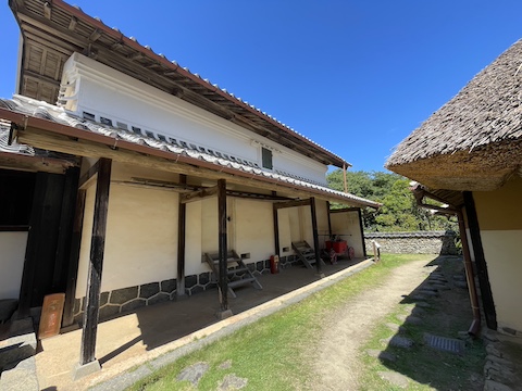 岩崎弥太郎生家の風景