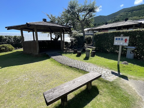 岩崎弥太郎生家の風景