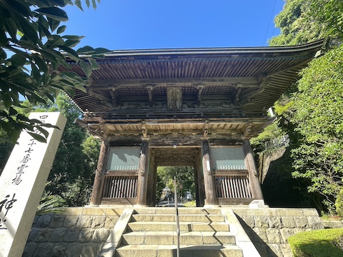 神峯寺の風景