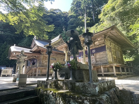 神峯寺の風景