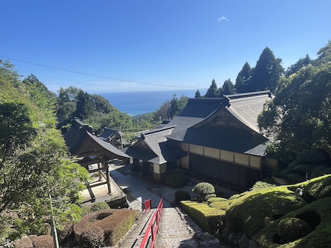 神峯寺の風景