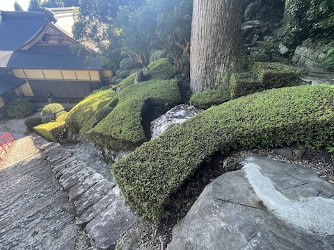 神峯寺の風景