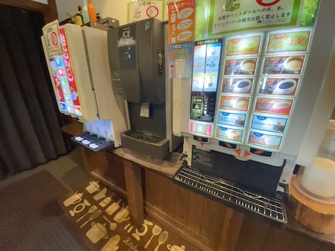 キャンプリゾート森のひとときの風景