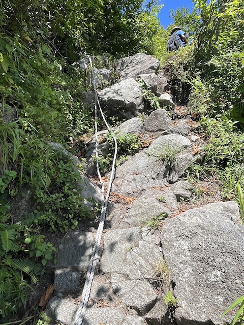 男三瓶山の風景