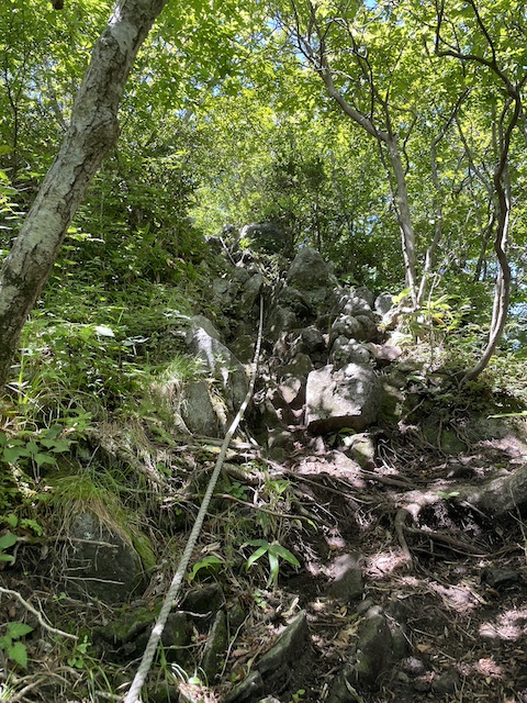 男三瓶山の風景