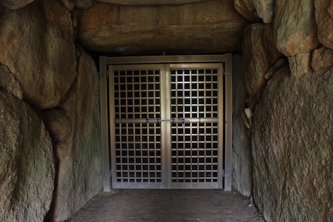 箭田大塚古墳の風景