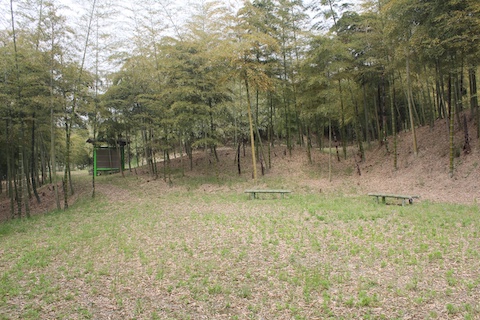 箭田大塚古墳の風景