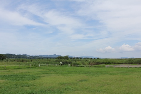 宍道湖自然館ゴビウスの風景