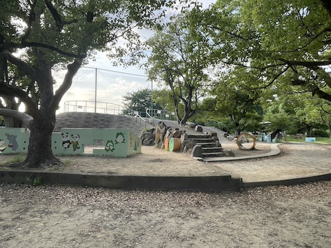 明石城の風景
