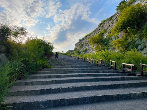 明石城の風景