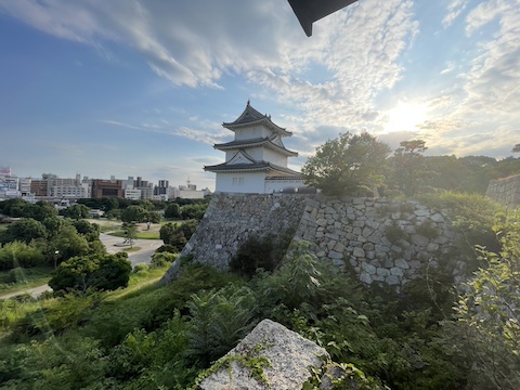 明石城の風景