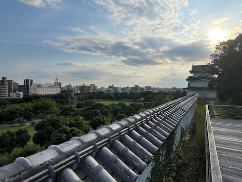 明石城の風景