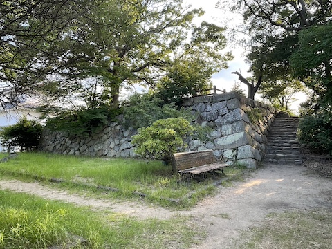 明石城の風景