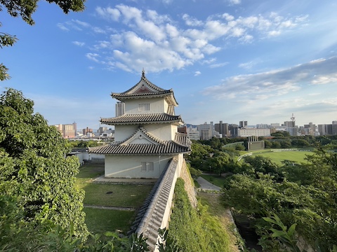 明石城の風景