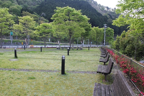 道の駅 フレッシュあさごの風景