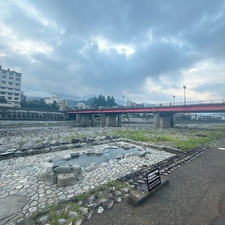 下呂温泉街の風景