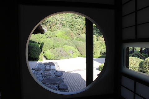 頼久寺庭園の風景