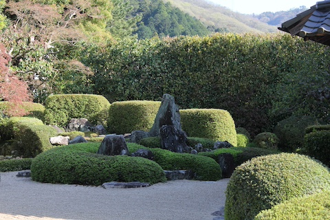 頼久寺庭園の風景