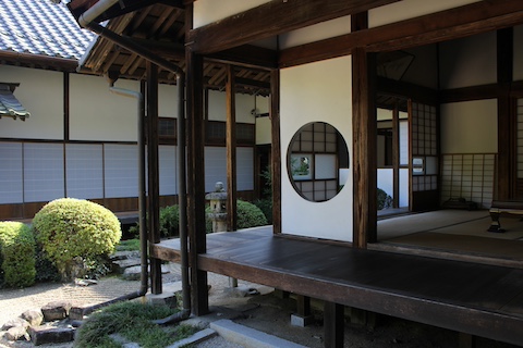頼久寺庭園の風景