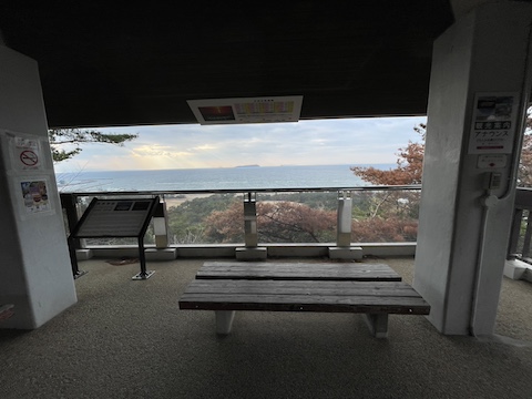 琴弾公園の風景