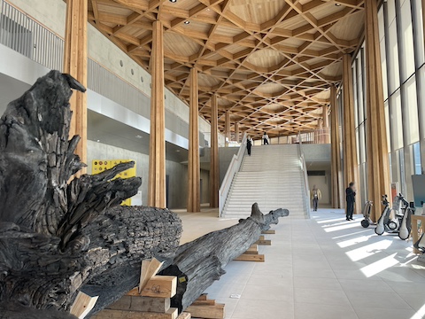 豊田市博物館の風景