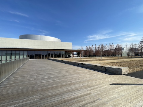 豊田市博物館の風景
