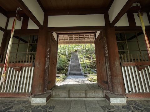常寂光寺の風景