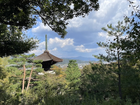 常寂光寺の風景