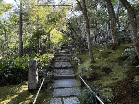 常寂光寺の風景