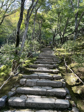 常寂光寺の風景